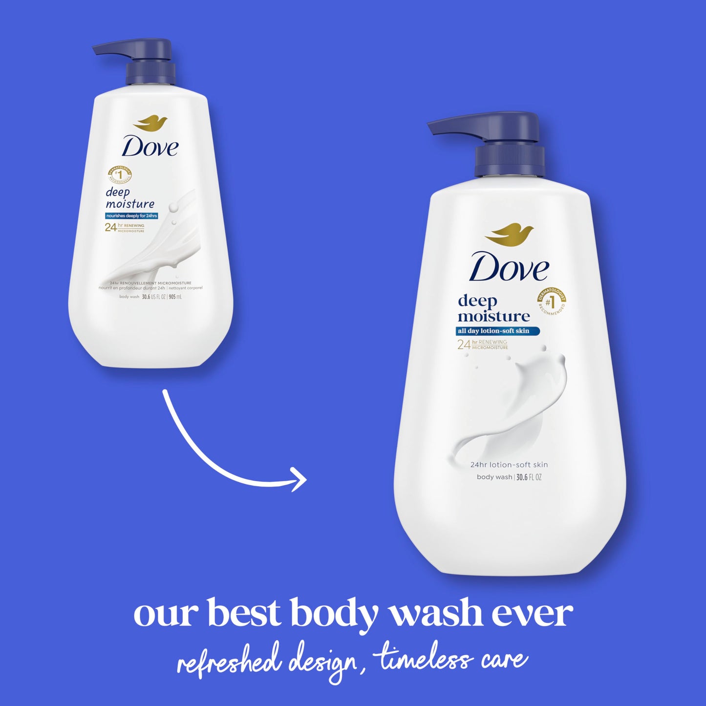 Dove | Nettoyant Corporel Nourrissant Hydratation Profonde