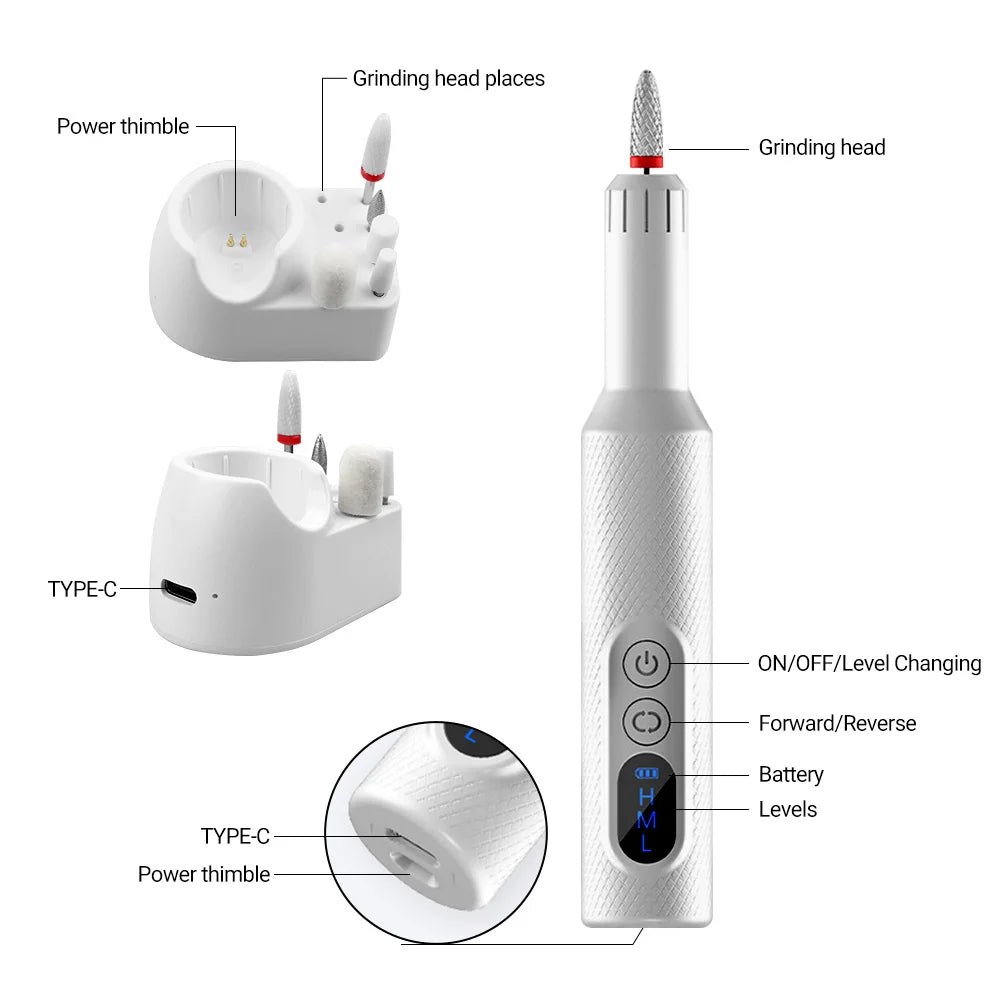 Ponceuse de Précision Rechargeable